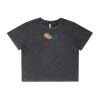 Wo's Stone Wash Heavy Crop Tee Thumbnail