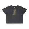 Wo's Stone Wash Heavy Crop Tee Thumbnail