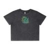 Wo's Stone Wash Heavy Crop Tee Thumbnail