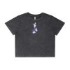 Wo's Stone Wash Heavy Crop Tee Thumbnail