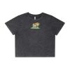 Wo's Stone Wash Heavy Crop Tee Thumbnail
