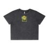 Wo's Stone Wash Heavy Crop Tee Thumbnail