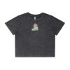 Wo's Stone Wash Heavy Crop Tee Thumbnail