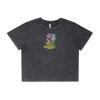 Wo's Stone Wash Heavy Crop Tee Thumbnail
