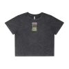 Wo's Stone Wash Heavy Crop Tee Thumbnail