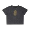 Wo's Stone Wash Heavy Crop Tee Thumbnail