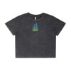 Wo's Stone Wash Heavy Crop Tee Thumbnail