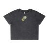 Wo's Stone Wash Heavy Crop Tee Thumbnail