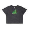 Wo's Stone Wash Heavy Crop Tee Thumbnail