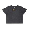 Wo's Stone Wash Heavy Crop Tee Thumbnail