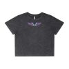 Wo's Stone Wash Heavy Crop Tee Thumbnail