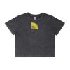 Wo's Stone Wash Heavy Crop Tee Thumbnail