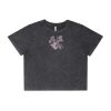 Wo's Stone Wash Heavy Crop Tee Thumbnail