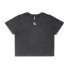 Wo's Stone Wash Heavy Crop Tee Thumbnail