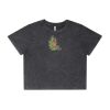 Wo's Stone Wash Heavy Crop Tee Thumbnail