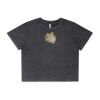 Wo's Stone Wash Heavy Crop Tee Thumbnail