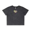 Wo's Stone Wash Heavy Crop Tee Thumbnail