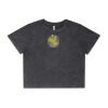 Wo's Stone Wash Heavy Crop Tee Thumbnail