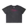 Wo's Stone Wash Heavy Crop Tee Thumbnail