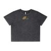 Wo's Stone Wash Heavy Crop Tee Thumbnail