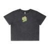 Wo's Stone Wash Heavy Crop Tee Thumbnail