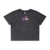 Wo's Stone Wash Heavy Crop Tee Thumbnail