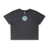 Wo's Stone Wash Heavy Crop Tee Thumbnail