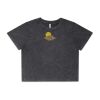 Wo's Stone Wash Heavy Crop Tee Thumbnail