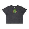 Wo's Stone Wash Heavy Crop Tee Thumbnail