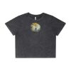 Wo's Stone Wash Heavy Crop Tee Thumbnail