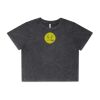 Wo's Stone Wash Heavy Crop Tee Thumbnail