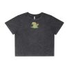 Wo's Stone Wash Heavy Crop Tee Thumbnail