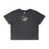 Wo's Stone Wash Heavy Crop Tee Thumbnail
