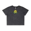 Wo's Stone Wash Heavy Crop Tee Thumbnail
