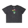 Wo's Stone Wash Heavy Crop Tee Thumbnail