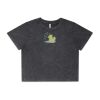 Wo's Stone Wash Heavy Crop Tee Thumbnail