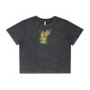 Wo's Stone Wash Heavy Crop Tee Thumbnail