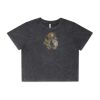 Wo's Stone Wash Heavy Crop Tee Thumbnail