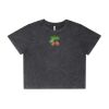 Wo's Stone Wash Heavy Crop Tee Thumbnail
