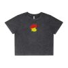 Wo's Stone Wash Heavy Crop Tee Thumbnail