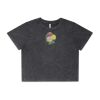Wo's Stone Wash Heavy Crop Tee Thumbnail