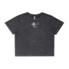 Wo's Stone Wash Heavy Crop Tee Thumbnail