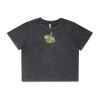 Wo's Stone Wash Heavy Crop Tee Thumbnail