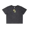 Wo's Stone Wash Heavy Crop Tee Thumbnail
