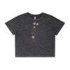 Wo's Stone Wash Heavy Crop Tee Thumbnail