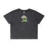 Wo's Stone Wash Heavy Crop Tee Thumbnail