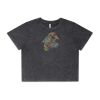 Wo's Stone Wash Heavy Crop Tee Thumbnail
