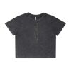 Wo's Stone Wash Heavy Crop Tee Thumbnail