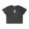 Wo's Stone Wash Heavy Crop Tee Thumbnail