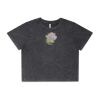 Wo's Stone Wash Heavy Crop Tee Thumbnail